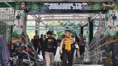 Ricuh di Bandung Fasilitas Publik Rusak, Aparat Jaga Area Strategis
