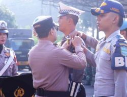 Polresta Bandung Gelar Apel Pasukan Ketupat